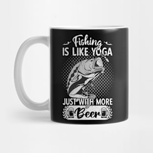 Fishing For Men & Women, Funny Fishing Quote & Angler Mug